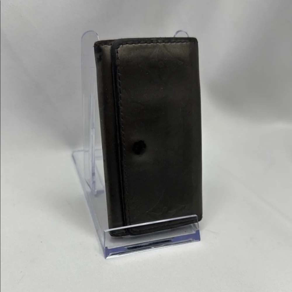 Louis Vuitton Key Holder Monogram Black Vernis Leather | Unisex | Pre-Owned |
